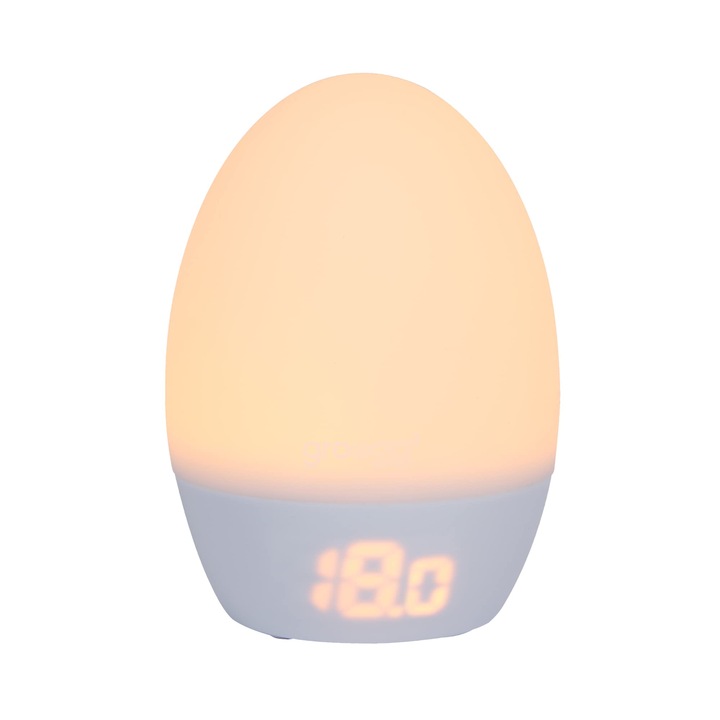 Digitális szobahőmérő - Tommee Tippee Groegg2 - Éjszakai fénnyel, USB tápellátással, különböző színekben