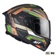 Casca flip-up modulabila pentru atv, moto, touring MT Atom 2 cu ochelari integrati, maro mat, M 57-58cm