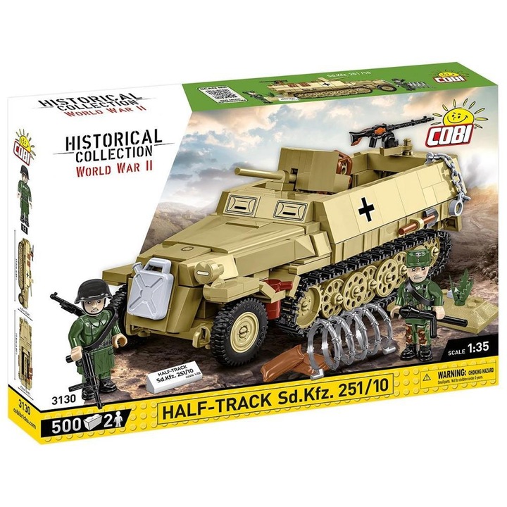 Конструктор Half-Track Sd.Kfz 251/10