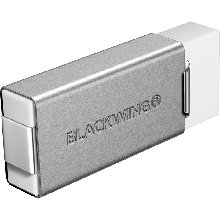 Radiera Creion cu Suport Blackwing Soft Handheld Grey