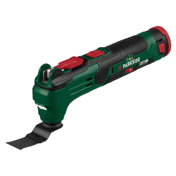 PARKSIDE® 12 V-os multifunkciós szerszám tartozékokkal, akkumulátorral és töltővel