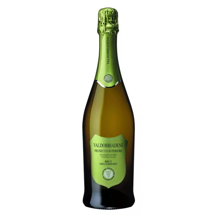Vin spumant PROSECCO VALDOBBIADENE D.O.C.G BRUT MILLESIMATO 11.5 % 0.75L