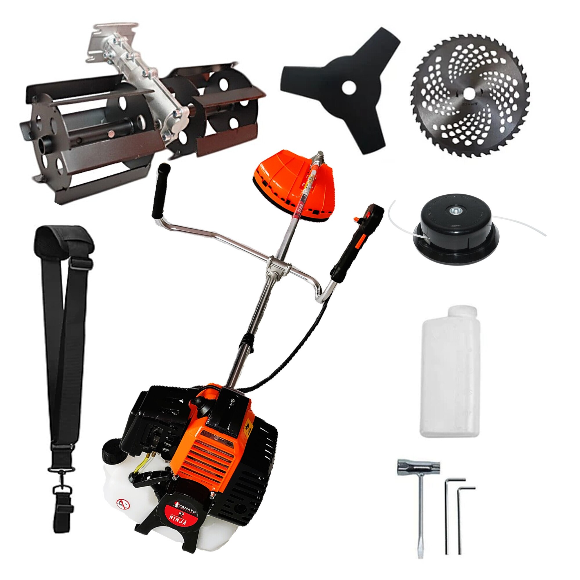 Set Motocoasa Multifunctionala Yamato® Japan Tools Model Ninja 6Cp
