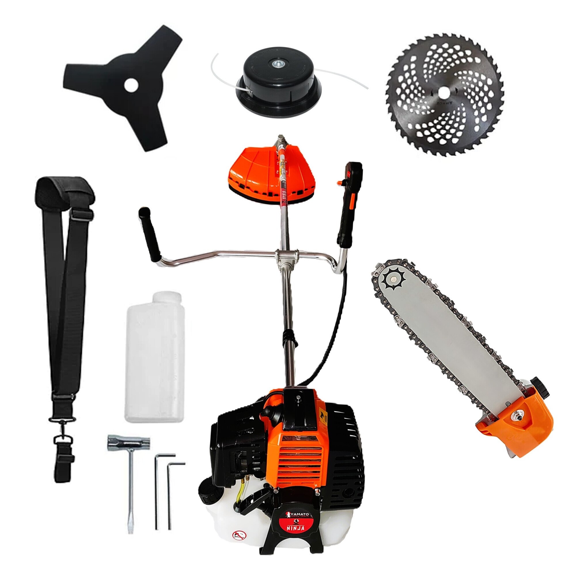 Set Motocoasa Multifunctionala Yamato® Japan Tools Model Ninja 6Cp