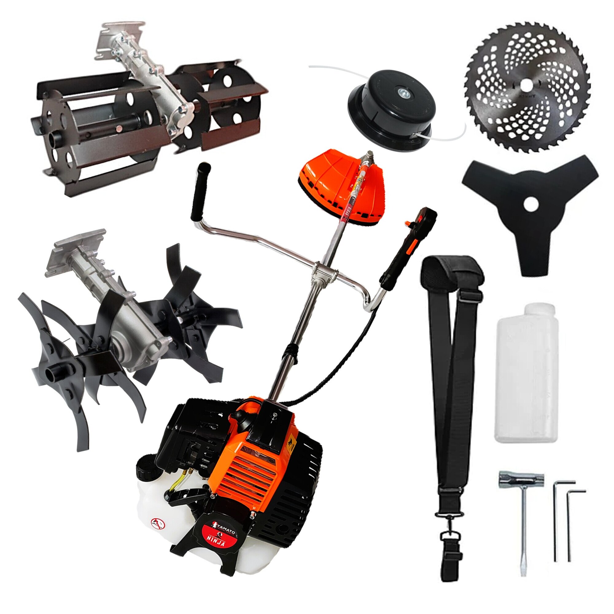 Set Motocoasa Yamato® Japan Tools Model Ninja 6Cp, Negru