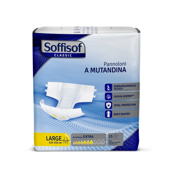 Soffisof Large felnőtt pelenka, 15 db