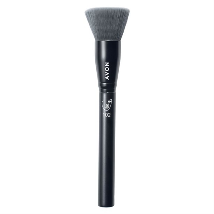 Lapos foltos ecset alapozóhoz, Avon
