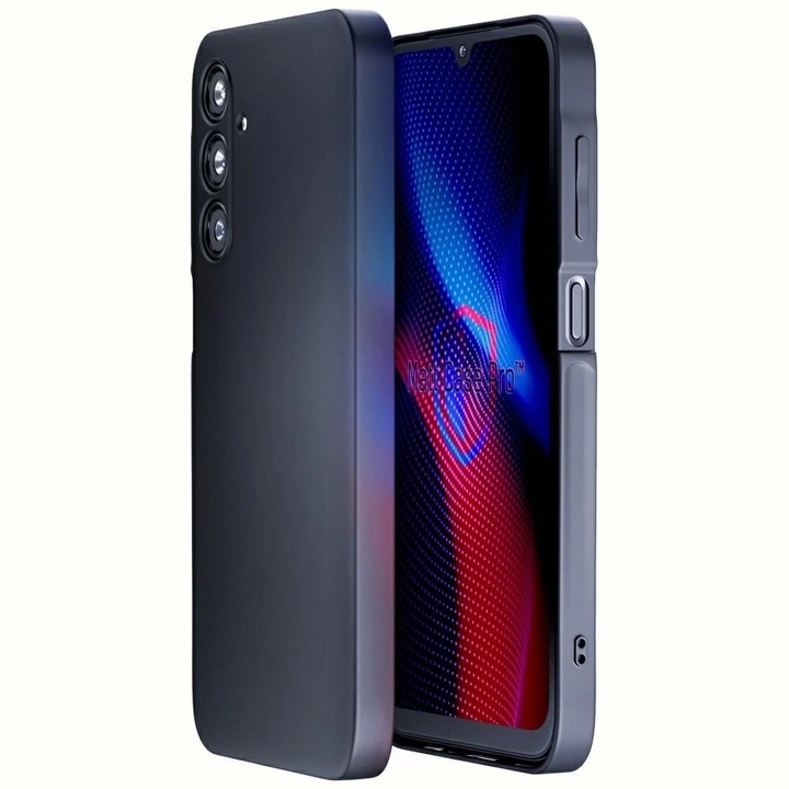 Калъф за телефон 3mk Matt Case Pro, усъвършенствана защита, черен, за Samsung Galaxy A25 5G