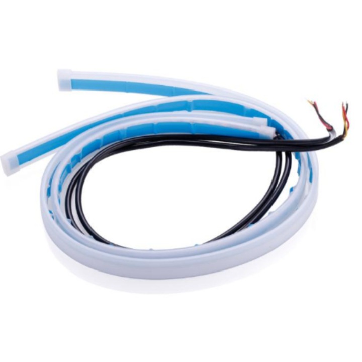 Banda Lumini LED, Pater, Pentru Faruri cu Functie Intermitent, Tip Running, 2 buc