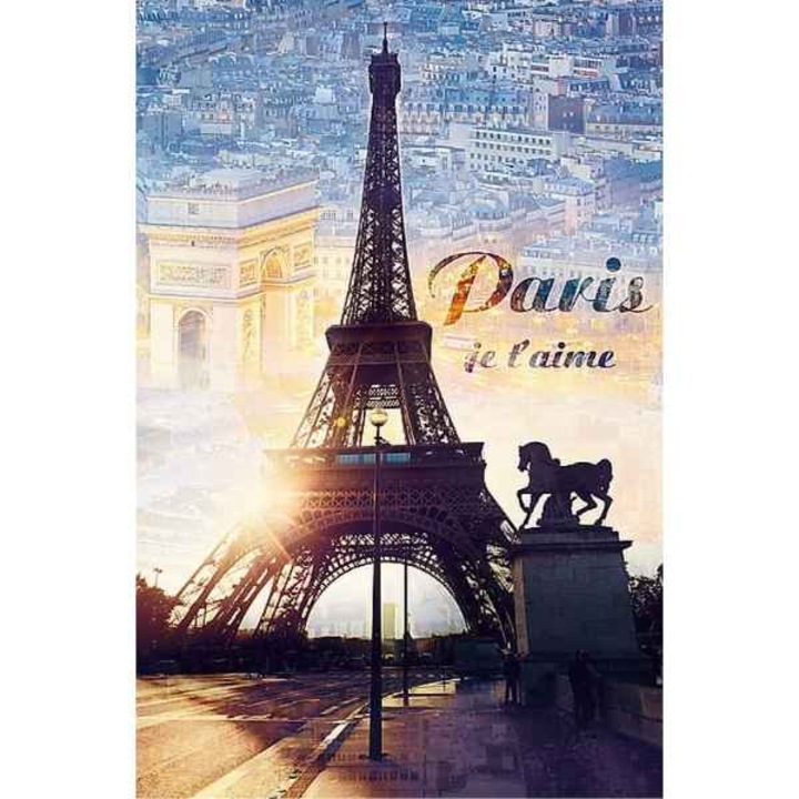 Пъзел Mercaton, 1000 части, Sunset City Paris