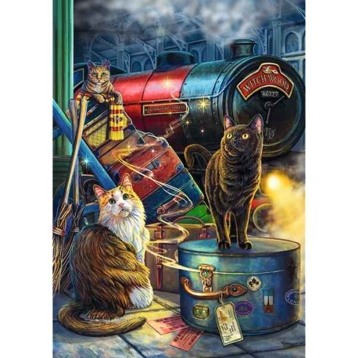 Пъзел Mercaton, 1000 части, The Wizard Express
