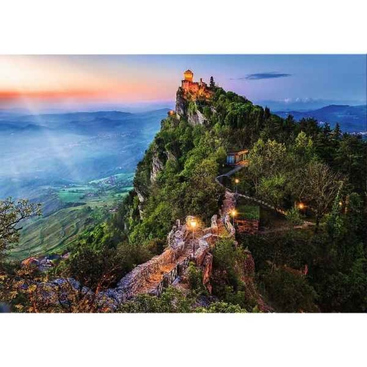 Пъзел Mercaton, 1000 части, Cesta Tower San Marino