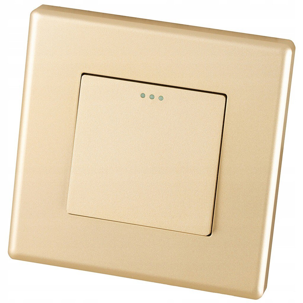 Set clasic de aur cu comutator unic cu cadru din PVC MIUUN - eMAG.ro