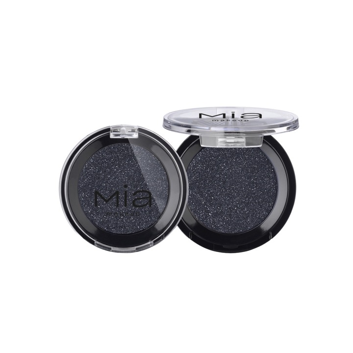 Mia Makeup Eyeshadow Glitter Black Swan Mono Eyeshadow
