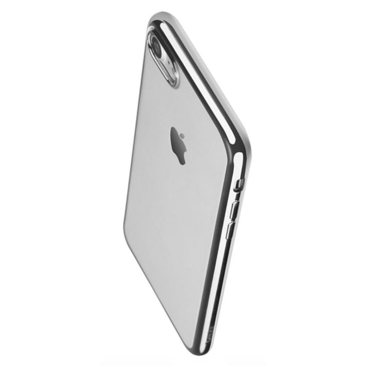 Benks Magic Glitz Transparent Silver tok, kompatibilis az iPhone 7 Plus / iPhone 8 Plus készülékekkel