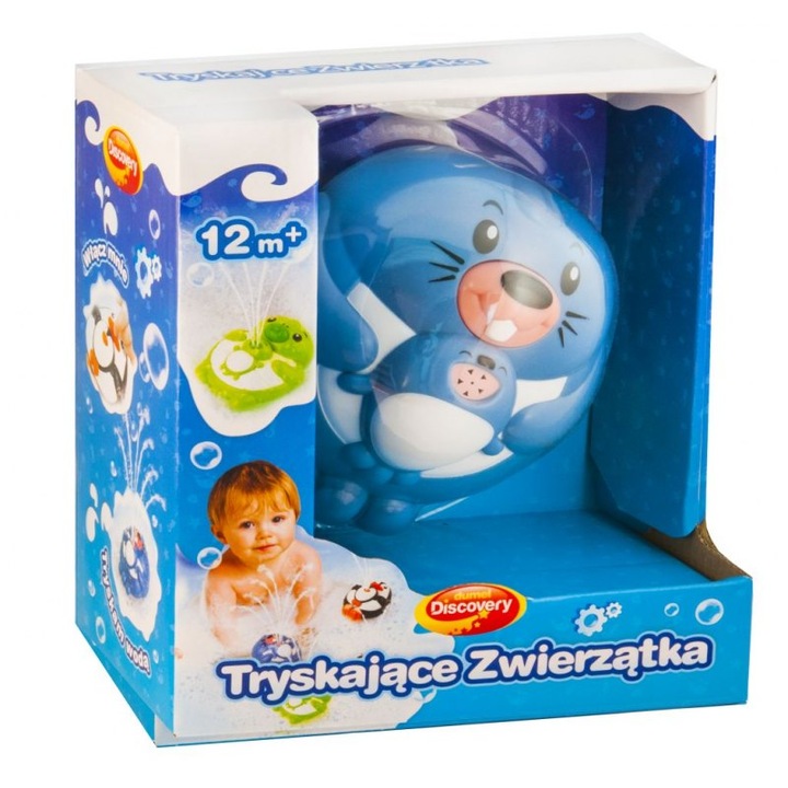 Fürdőjáték, Fóka, 18x17x10cm, 12hó+