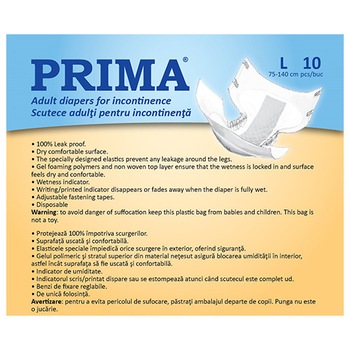 Scutece Incontinenta Adulti L Scutece Incontinenta Adulti L