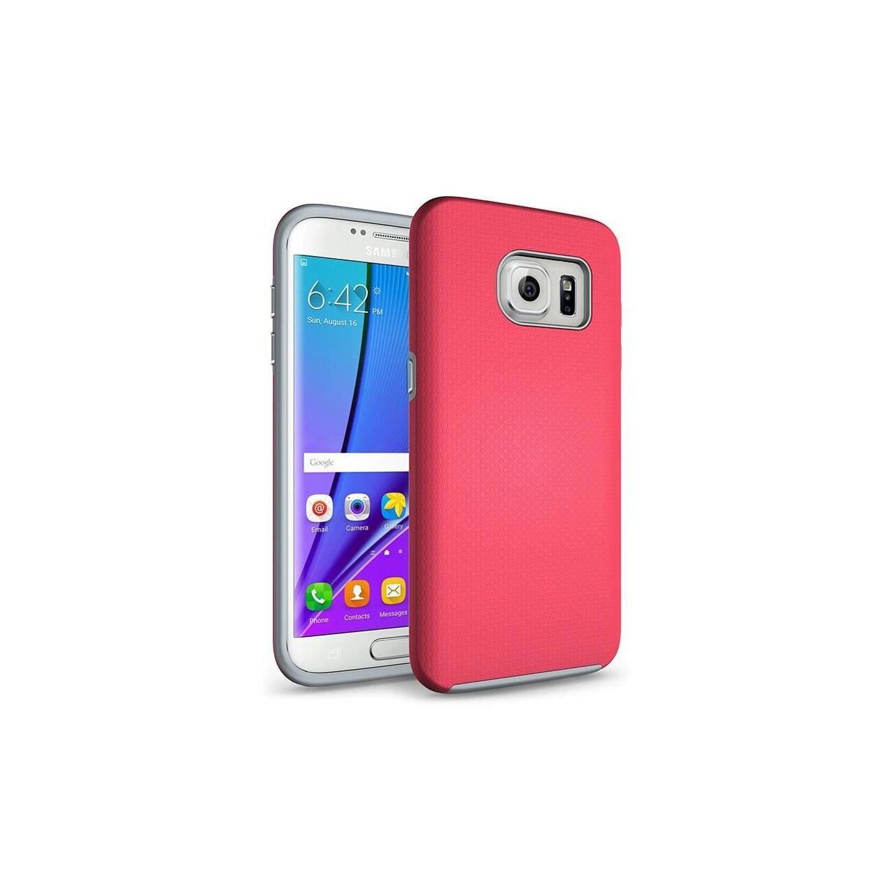 Husa Samsung Galaxy S7 Edge G935 - iberry Armor Rugged Roz