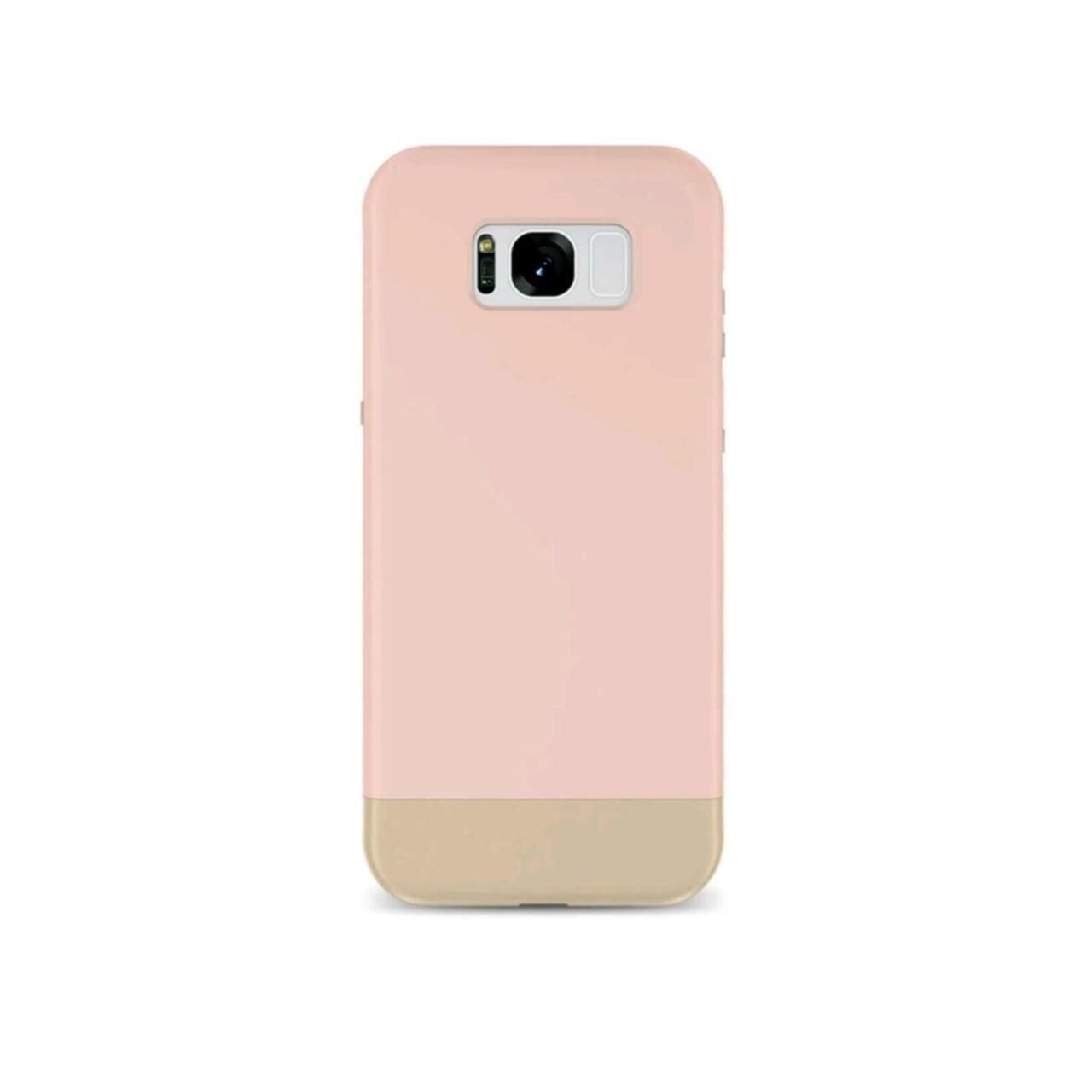 Husa Carcasa Iberry Accent Champagne Gold cu Auriu Pentru Samsung Galaxy S8 G950