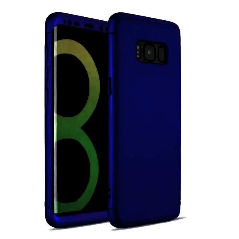 Husa Iberry 3in1 Fit Albastra Pentru Samsung Galaxy S8 G950