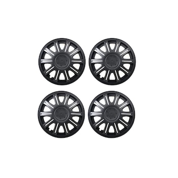 Set capace roti Power 14 inci Negru 4 buc Set capace roti Power 14 inci Negru 4 buc