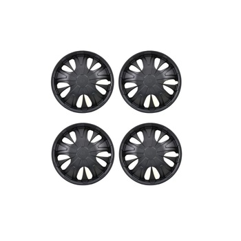 Set capace Roti Boss 14 inci Negru 4 buc Set capace Roti Boss 14 inci Negru 4 buc