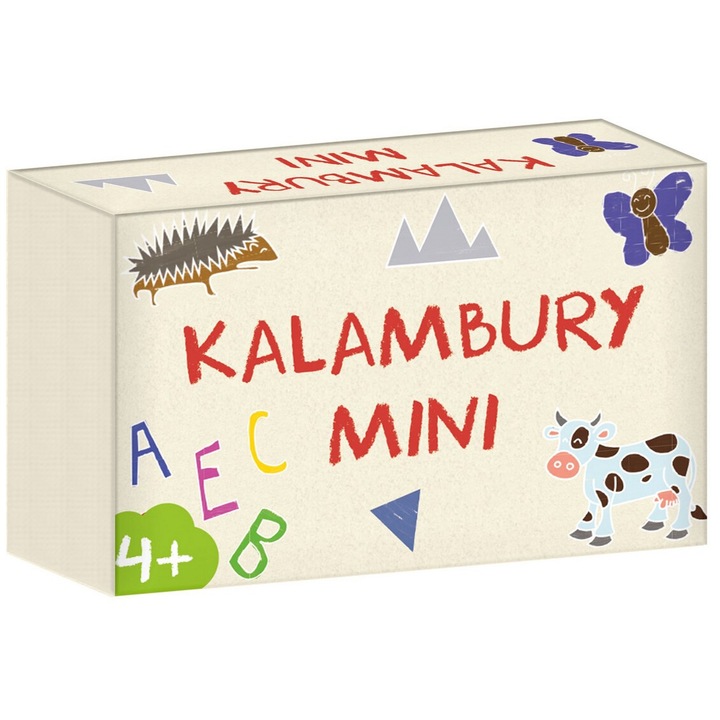 Kalambury Mini társasjáték, Kangur, 3 téma, többszínű