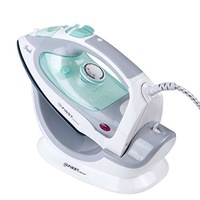 Fier de calcat fara fir cordless First Austria FA-5633-2-GN, 2200W, talpa ceramica