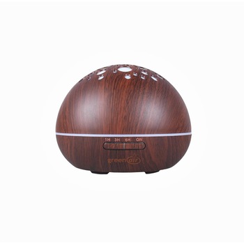 Difuzor aroma terapie Greenair Luna lemn inchis, 300ml (16 ore) Difuzor aroma terapie Greenair Luna lemn inchis, 300ml (16 ore)