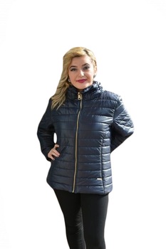 Jacheta calduroasa de toamna-iarna, guler fronsat, D&J Exclusive, bleumarin, 60 EU, Bleumarin Jacheta calduroasa de toamna-iarna, guler fronsat, D&J Exclusive, bleumarin, 60 EU, Bleumarin