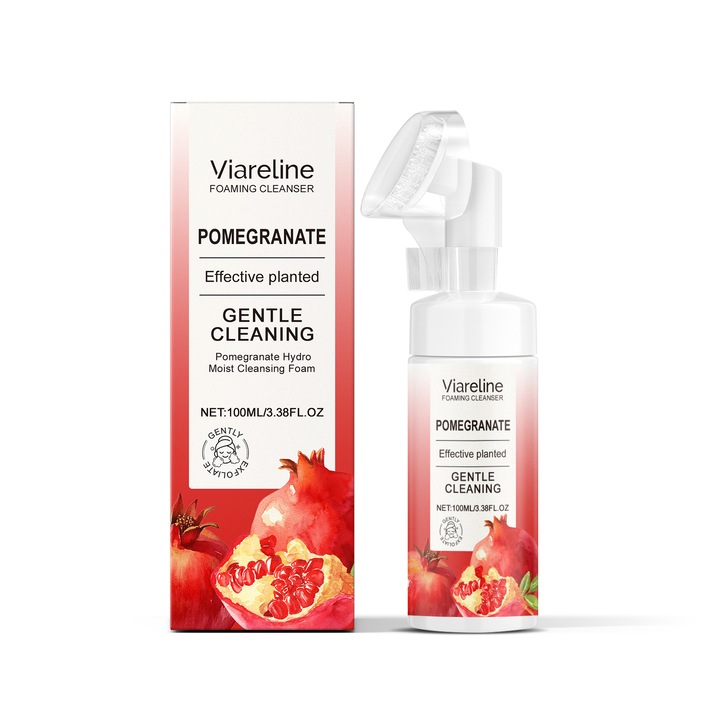 Viareline tisztító hab, gránátalma, kombinált bőrtípus, 150 ml