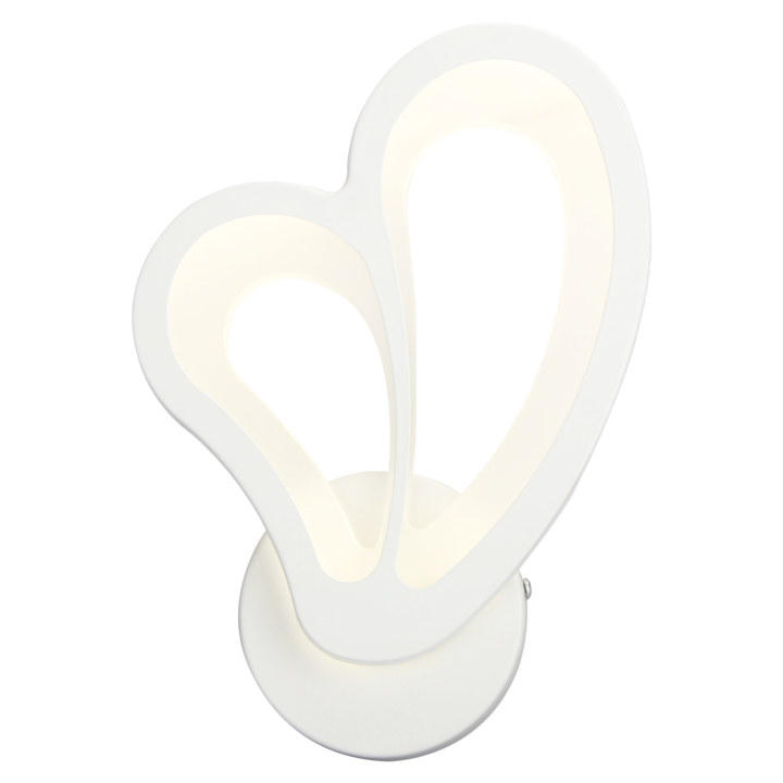 Loki LED стенна лампа 16W IP20, бяла, Erste