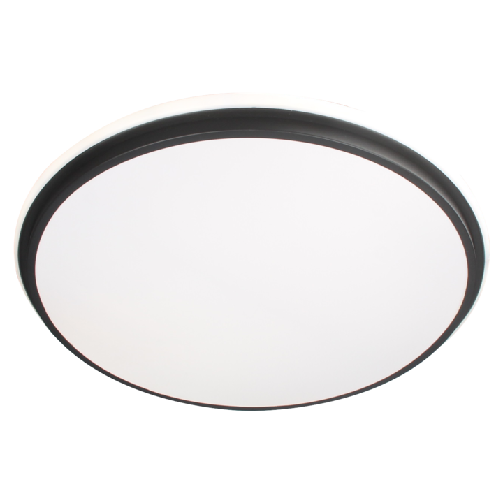 Toht LED плафон 70W IP20, черен, Erste