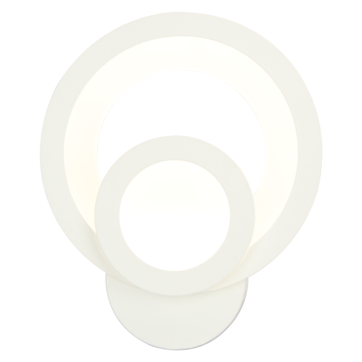 Skadi LED аплик 25W IP20, бял, Erste