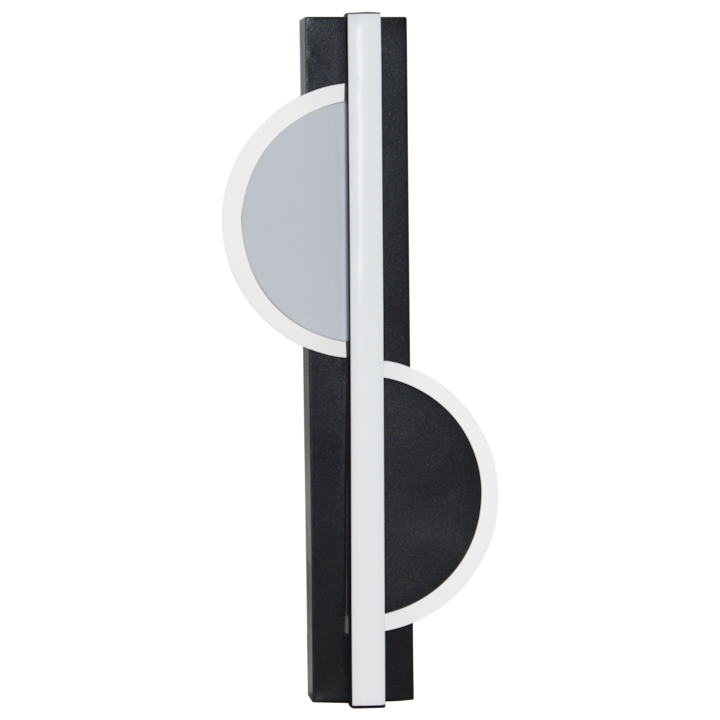 Aplica Zuleya LED 24W IP20, negru, Erste