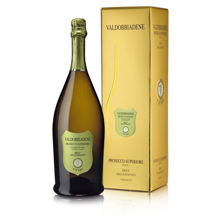 Vin spumant Prosecco VALDOBBIADENE D.O.C.G BRUT Millesimato - MAGNUM11.5 % 1.5L