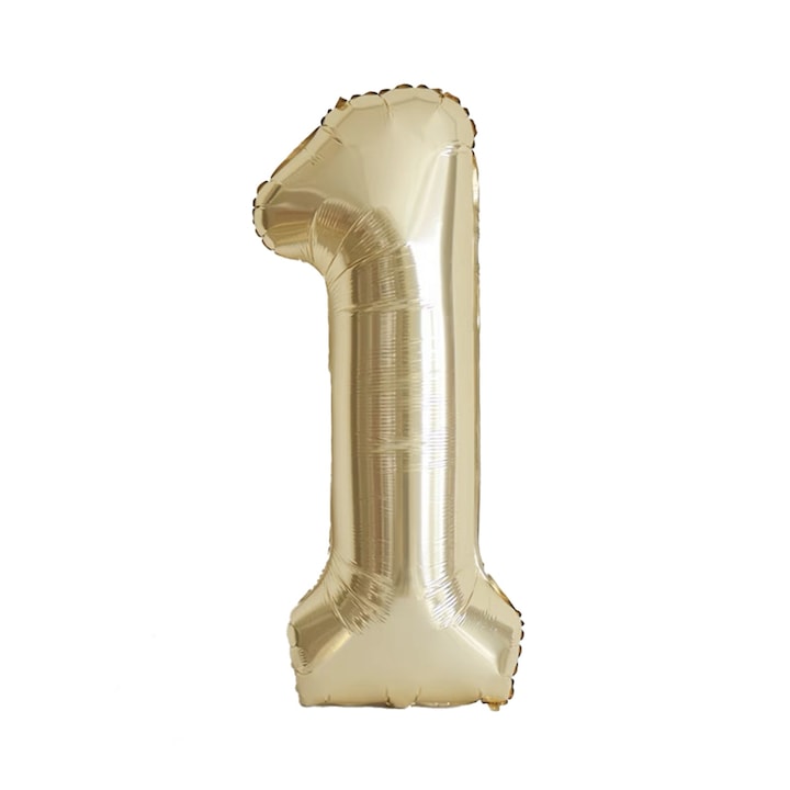 40-инчов балон от бяло злато номер 1 от алуминиево фолио, годишнина, сватбено парти, атмосферен декор