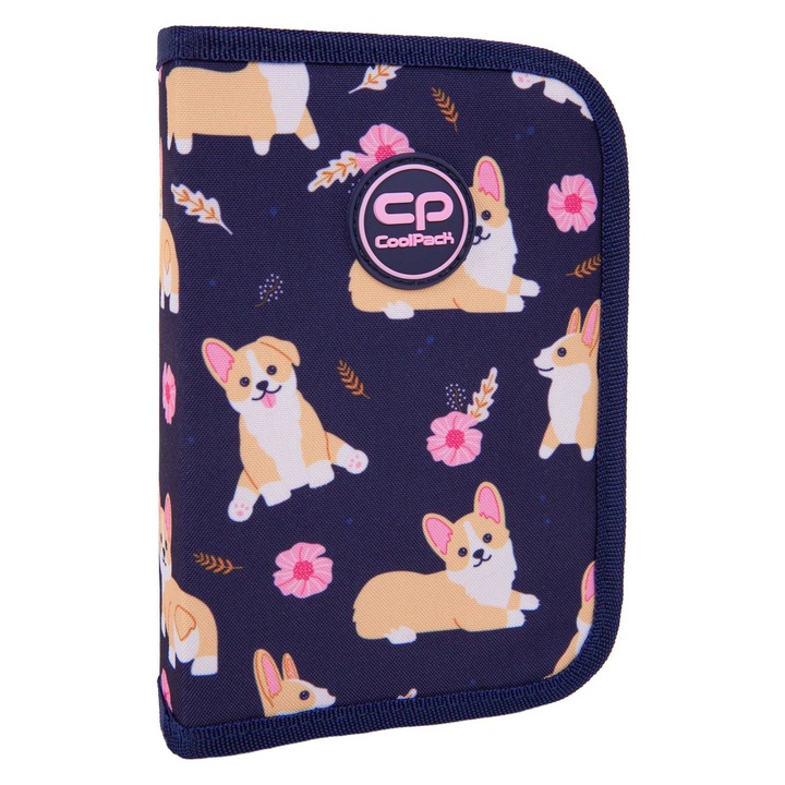 Ученически несесер Coolpack, Clipper, Elisabeth, Двойно разгъване, 20, 5 x 13, 5 x 4 cm