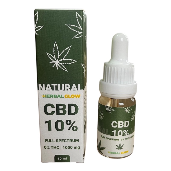Ulei cosmetic Herbal Glow, spectru complet 10 ml