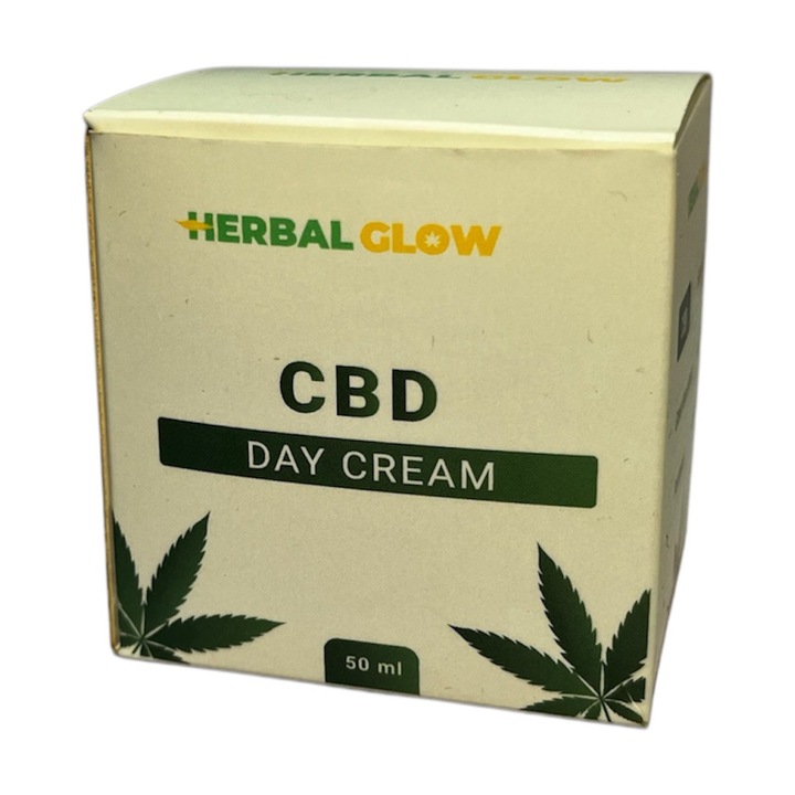 Crema de zi Herbal Glow, pentru fata, 50 ml