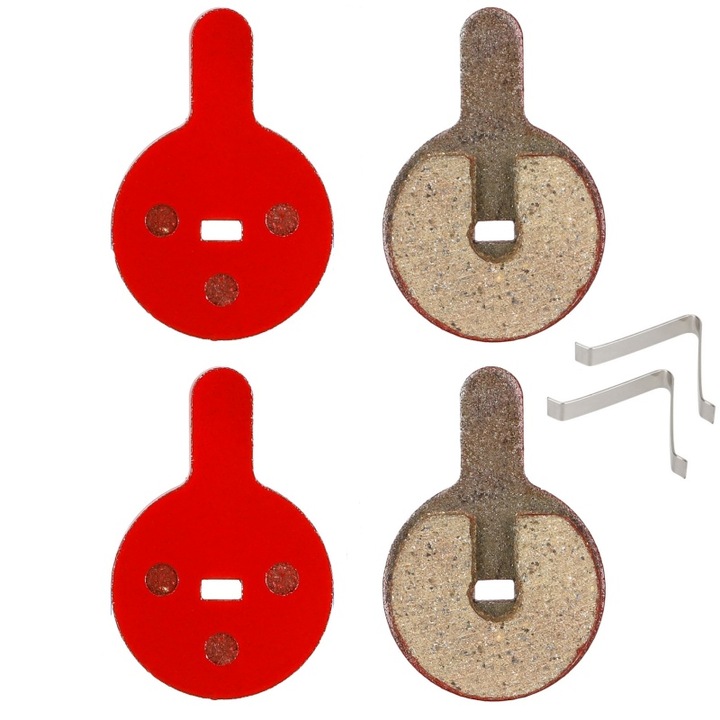 Комплект от 2 чифта спирачни накладки за електрическа тротинетка Kugoo G2 Pro, метални, леки