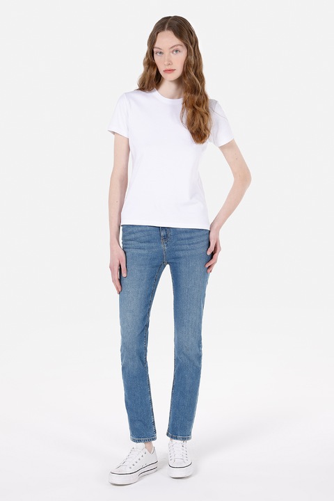 COLIN'S, Blugi cu talie inalta, Albastru