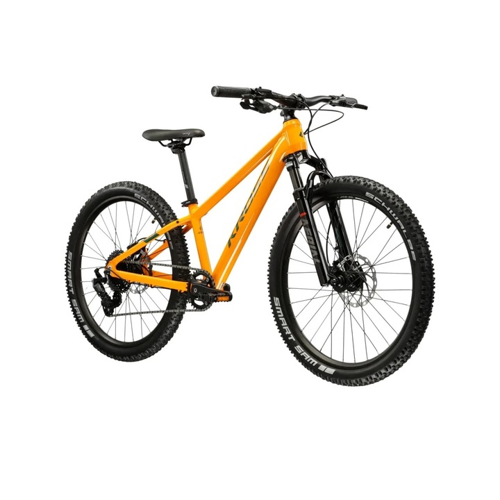 Велосипед Kross Level JR 4.0, оранжево-сив, 24"