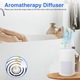 Lingo légtisztító, aktív szén + HEPA H13, kék fény negatív ionokkal, hangulatlámpa, aromaterápia, szageltávolítás, USB, 10-20nm-re, fehér