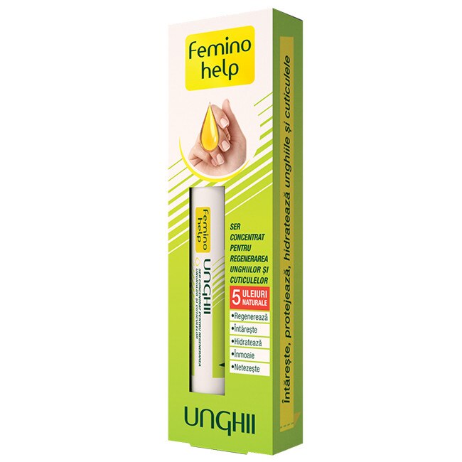 Ser concentrat pentru regenerarea unghiilor si cuticulelor Femino Help