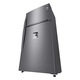 Frigider cu doua usi LG GTF916PZPZD, 592 l, Clasa A++, Full NoFrost, Dozator apa, Smart Diagnosis, WiFi, Compresor liniar, Afisaj extern, Racire usa, H 184 cm, Argintiu