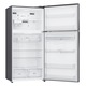 Frigider cu doua usi LG GTF916PZPZD, 592 l, Clasa A++, Full NoFrost, Dozator apa, Smart Diagnosis, WiFi, Compresor liniar, Afisaj extern, Racire usa, H 184 cm, Argintiu
