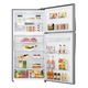 Frigider cu doua usi LG GTF916PZPZD, 592 l, Clasa A++, Full NoFrost, Dozator apa, Smart Diagnosis, WiFi, Compresor liniar, Afisaj extern, Racire usa, H 184 cm, Argintiu