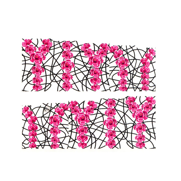 Stickere Unghii Pe Baza De Apa, Cod LR-995, Brand E-Unghi