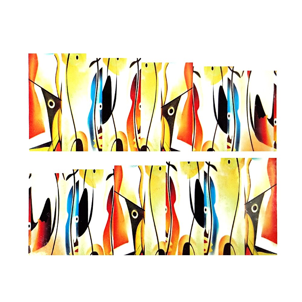 Stickere Unghii Pe Baza De Apa, Flori, Cod LR-2093, Brand E-Unghii